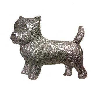 Pewter Cairn Terrier Pin Jewelry