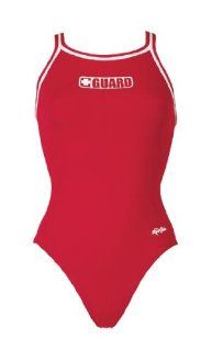 Dolfin Guard Poly Female  Athletic One Piece Swimsuits  Sports & Outdoors