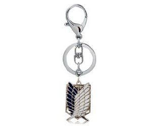 Attack on Titan Dual Wing Pendant Keychain Toys & Games