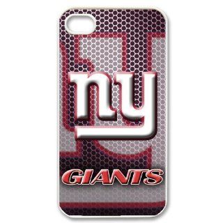 Custom New York Giants Cover Case for iPhone 4 WX4689 Cell Phones & Accessories