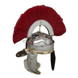 Armor Venue Gallic 'H' Centurion Roman Helmet Deepeeka   One Size   Metallic Clothing