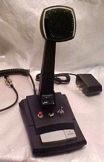 CUSTOM Astatic AST 878DM Amplified CB Ham Radio 6 PIN RCI Base Station Desk Microphone BLUE  Electronics