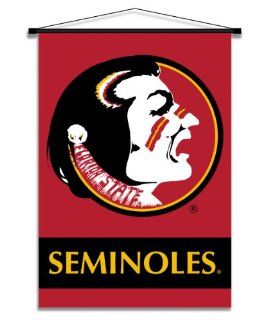 NCAA Florida State Seminoles Indoor Banner Scroll  Sports Fan Wall Banners  Sports & Outdoors