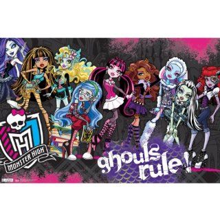 Monster High(TM) Ghouls Rule Poster 22''X34''  Monster High(TM) Ghouls Rule Poster 22''X34''   Entertainment Collectible Prints And Posters 