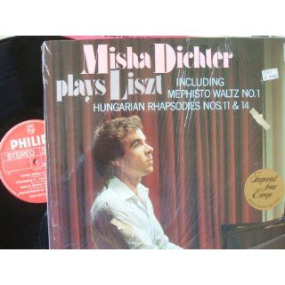 MISHA DICHTER PLAYS LISZT  MEPHISTO WALTZ  RHAPSODIES ETC  NM Music