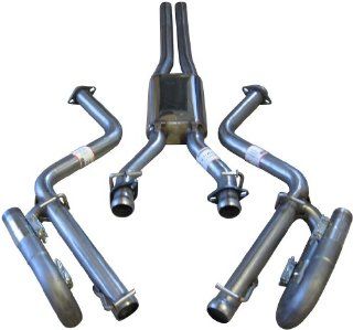 Solo Performance Cat Back Exhaust Kit for Dodge Challenger RT Automatic Transmission Reusing the Factory Tips Automotive