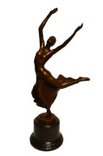Bronze Contemporary Female Sculpture "Ballerina"   Statues
