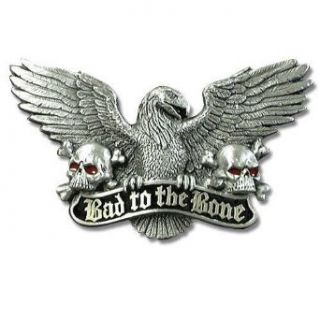 Bad to the Bone American Eagle Belt Buckle Clothing
