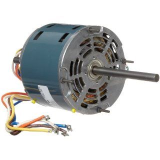 Fasco D859 5.6" Frame Permanent Split Capacitor /Whirlpool Open Ventilated OEM Replacement Motor with Sleeve Bearing, 1/3 1/5 1/8HP, 1100rpm, 230V, 60 Hz, 1.7 1.5 1.3amps Electronic Component Motors