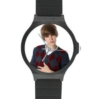 Custom Justin Bieber Watches Black Plastic High Quality Watch WXW 883 Watches