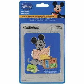 Provo Craft Cuttlebug Disney A2 Combo Die Bon Voyage