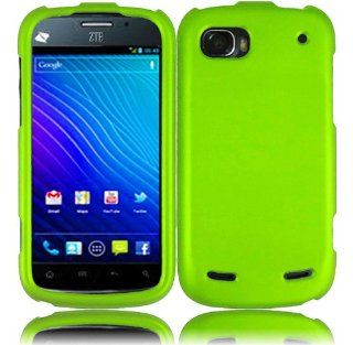 For ZTE WARP 2 N861 Hard Cover Case Neon Green Cell Phones & Accessories