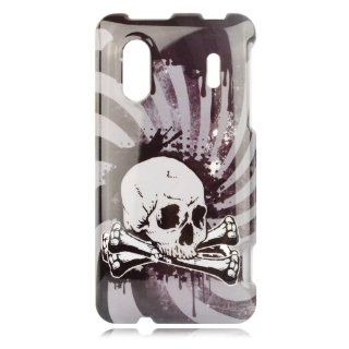 Talon Cell Phone Case Cover Skin for HTC Evo Design 4G (Skull & Bones)   Sprint,US Cellular Cell Phones & Accessories