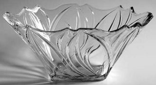 Mikasa Wind Song Round Bowl   Clear, Leaves