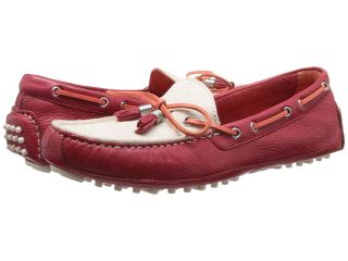 Cole Haan Grant Driver Womens Slip on Shoes (Red)