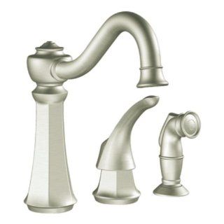 Moen CA7065CSL Vestige One Handle High Arc Kitchen Faucet, Classic Stainless   Touch On Kitchen Sink Faucets  