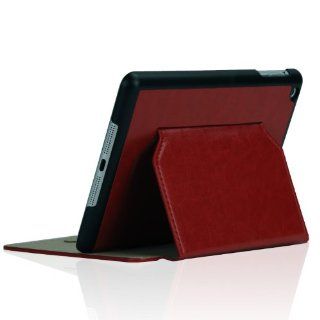 Moonar Smart PU Leather Case Cover Stand For Mini Ipad +Stylus Pen+Screen Protector(Red) Computers & Accessories