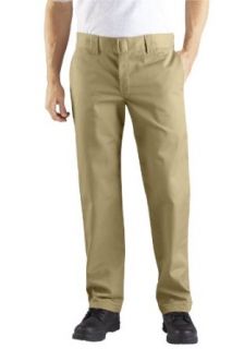 Dickies WP864DS Slim Straight Fit Work Pant   Ring Spun (Desert Sand;36W x 32L) Clothing