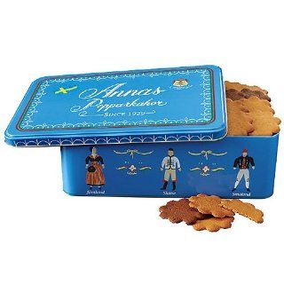 Anna's Signature Gift Tin with Ginger Thins  Ginger Snaps  Grocery & Gourmet Food