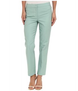NIC+ZOE The Silvia Perfect Pant   Front Zip Ankle Womens Casual Pants (Green)