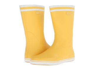 AIGLE Malouine BT Womens Rain Boots (Yellow)