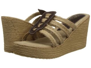 Sbicca Del Sol Womens Wedge Shoes (Brown)