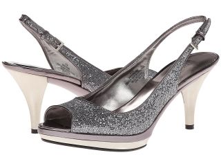 Nine West Sharina Womens Sling Back Shoes (Silver)