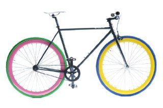 Pure Fix Cycles Fixed Gear Single Speed Urban Fixie Road Bike  Fixed Gear Bicycles  Sports & Outdoors
