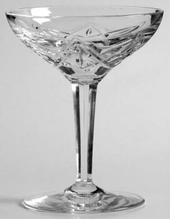 Royal Leerdam   Netherland Lyra Liquor Cocktail   Cut Vertical & Diamond Design