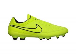 Nike Tiempo Genio Leather FG Mens Firm Ground Soccer Cleats   Volt