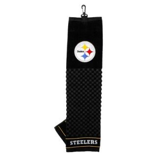 Target Use Only BLACK Embroidered Towel Steelers