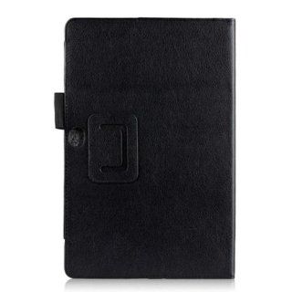 New PU Leather Case Cover For Microsoft Surface Windows 8 Rt Pro 10.6 Tablet PC (Black) Cell Phones & Accessories