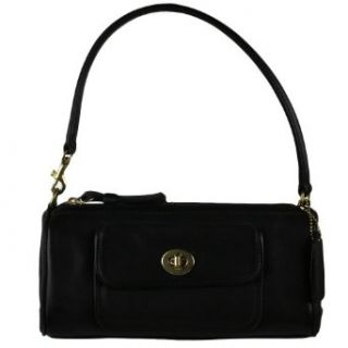 Coach Leather Penelope Turnlock Small Demi Bag Black Clothing