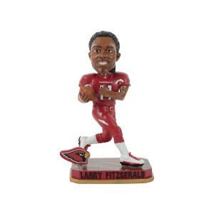 Arizona Cardinals Larry Fitzgerald Forever Collectibles Springy Logo Bobble
