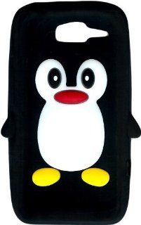 3D Cute Penguin Duck Case Cover For Motorola RAZR Smart Mobile Phones (Black, Motorola Droid RAZR i XT890 M XT907) Cell Phones & Accessories