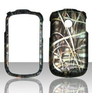 2D Camo Grass Real Mossy LG 800G Straight Talk / LG 800G Net10 Tracfone Case Cover Hard Phone Case Snap on Cover Rubberized Touch Protector Cases Cell Phones & Accessories