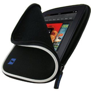 iGadgitz Black Neoprene Sleeve Case Cover for Samsung Galaxy Tab GT P6210 SGH T869 7.0 & Tab 2 GT P3113 & Tab 7.7 Plus SCH I815 Internet Tablet Electronics