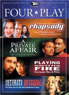 Four Play Rhapsody/A Private Affair/Playing With Fire/Intimate Betrayal Lisa Raye Movies & TV
