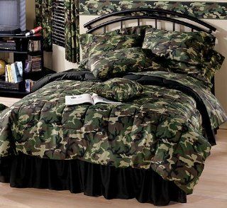 Camouflage Twin Sheet Set   Pillowcase And Sheet Sets
