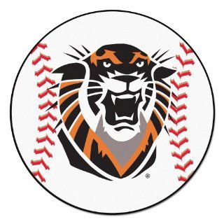 FANMATS NCAA Fort Hays State University Tigers Nylon Face Baseball Rug Automotive