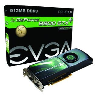 EVGA 512 P3 N873 AR e GeForce 9800 GTX + 512 MB DDR3 PCI Express 2.0 Graphics Card  Lifetime Warranty Electronics