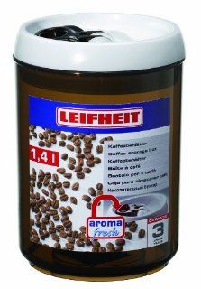 Leifheit 31205 Coffee Storage Container, 1.4 Liter Kitchen Storage And Organization Product Accessories Kitchen & Dining