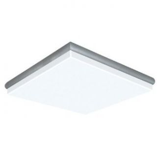 AFX Lighting CN2U3R8 Two Light 25.875" Square Flush Mount Fluorescent Ceiling Fixture from the Decora, White   Flush Mount Ceiling Light Fixtures  