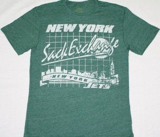 New York Jets Vintage Team Slogan Premium T Shirt (Sack Exchange)   Small  Sports Related Merchandise  Sports & Outdoors