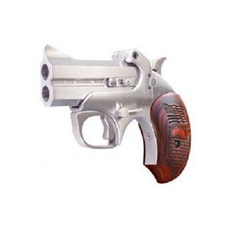 Bond Arms USA Defender Derringer Derringer 410Ga 2.5" 45LC 3" Steel Stainless Rosewood 2Rd w/ BAD Holster With Trigger Guard Fixed Sights BAUSA45410 Sports & Outdoors