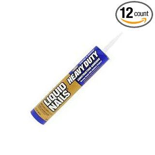 Liquid Nails LNP 901 Heavy Duty Construction Adhesive, 28 oz Cartridge (Pack of 12) Industrial Adhesives