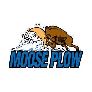 Moose Moose Plow Decal   Mini M90 901 Automotive