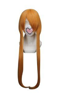 32" Mixed Blonde Cosplay Wig + Single Clip on Ponytail    Shalon Rainsworth  Hair Replacement Wigs  Beauty