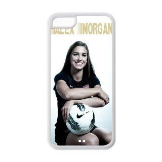Back Hard Plastic Case American Soccer Player Alex Morgan Printed Case Cover for iphone 5C DPC 10415 (2) Cell Phones & Accessories