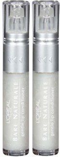 LOREAL L'Oreal Bare Naturale Gentle Lip Conditioner #905 SOFT SUGAR (PACK OF 2 Tubes)  Mascara  Beauty
